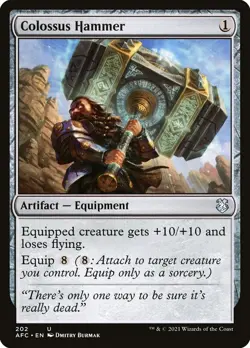 MTG COLOSSUS HAMMER 115 SINGLE - GAME NIGHT FREE-FOR-ALL GN3 ARTIFACT EQUIPMENT - Image 1