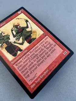 Goblin Recruiter Visions Regular MTG-Never Played NM-Vintage Magic the Gathering - Image 4