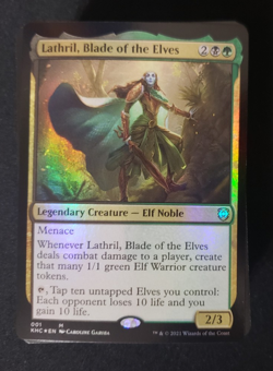 Magic: the Gathering Commander Deck - Lathril, Blade of the Elves - Elf Ball - Image 1