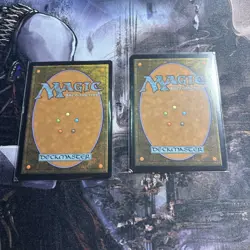 Mtg Forest (301, 302)- JP Full Art - Kamigawa: Neon Dynasty (NEO) Foil - Image 2