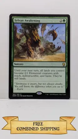 Sylvan Awakening Dominaria Regular - Image 1