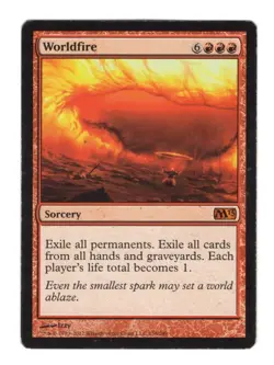 MTG Worldfire Core Set 2013 (M13) Regular Mythic LP 158/249 - Image 1