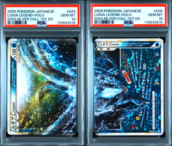 PSA 10 Lugia Legend 029/070 030/070 Sequential 2010 Japanese Pokemon Card - Image 1