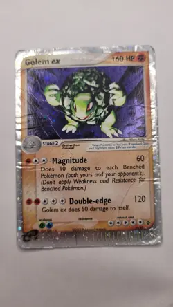 Pokemon TCG Golem ex 91/97 Holo Ultra Rare Dragon Expansion DMG - Image 1