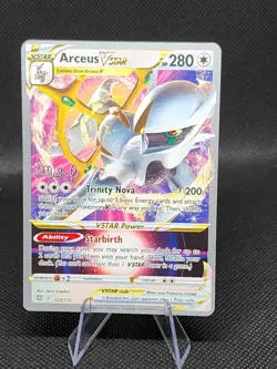 Arceus Vstar 123/172 2022 Pokemon World Championships Brilliant Stars - Image 1