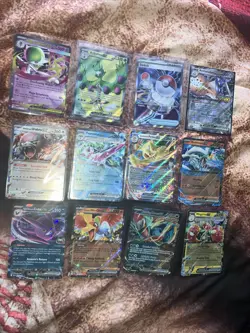 Mixed Pokemon Lot Fullart EX Stamped Free Gift With Purchase - Image 1