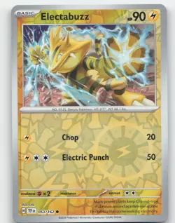 Electabuzz #053/162 Reverse Holo Pokemon Temporal Forces Near Mint or Better - Image 1