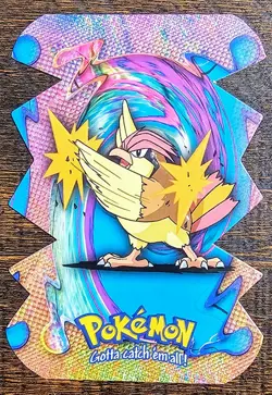 2000 Topps Pokemon TV Animation Edition Die Cut, Embossed Pidgeotto, EV11 Of 12 - Image 1