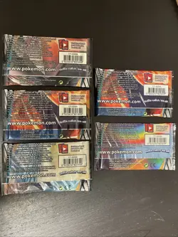 POKEMON COSMIC ECLIPSE- 5x Booster Packs - Art Set - Factory Sealed - TCG 820650805899 - Image 4