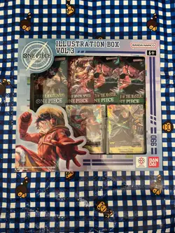 Bandai One Piece Trading Card Game - Illustration Box Volume 1-4 New/Sealed - Image 5