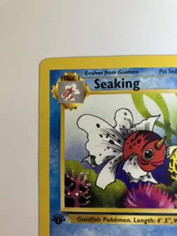 Seaking 46/64 - 1st ED Jungle Set TCG - Pokemon Card - LP - Image 2