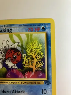 Seaking 46/64 - 1st ED Jungle Set TCG - Pokemon Card - LP - Image 5