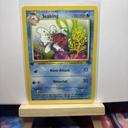 Lp Pokemon Jungle TCG - Seaking 46/64 1st Edition - Image 1