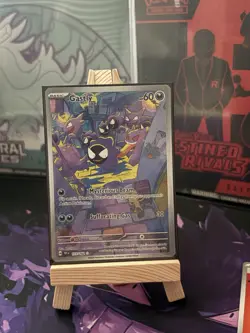 Pokemon Temporal Forces Illustration Rare Card Gastly (177/162) NM Condition - Image 2