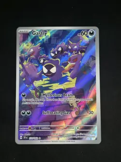 Gastly 177/162 Temporal Forces Illustration Rare Pokemon Card - Image 1