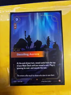 Riftbound: Origins Dazzling Aurora Epic Foil Card OGN-160 - Image 1