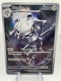 Steelix - 150/132 - Pokemon Mega Evolution - Illustration Rare - NM TCG - Image 1