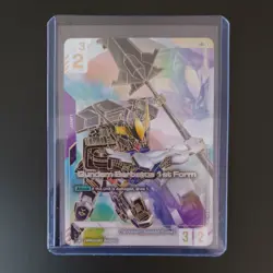 Gundam Card Game Dual Impact GD02-054 Barbatos First Form LR++ Alt Art Chase - Image 3