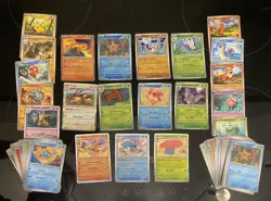 Pokemon TCG: English 151 - Reverse + Holo + Bulk 50+ Cards - Image 1