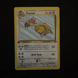 Pokemon TCG Fearow Jungle 36/64 Regular 1st Edition Uncommon MP Card 36/64 - Image 1