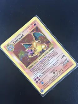 1999 Pokemon TCG Charizard Base Set Holo Rare Card 4/102 - Image 3