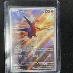 Pokemon Latios TCG Illustration Rare Card 203/191 Surging Sparks M/Nm Condition - Image 3