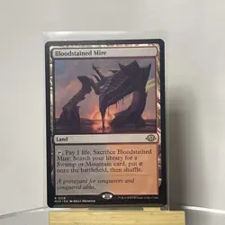 Bloodstained Mire Modern Horizons 3 Regular Card Near Mint Condition - Image 1