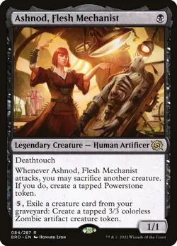ASHNOD, FLESH MECHANIST x4 mtg NM-M The Brothers War 4 Rare - Image 1
