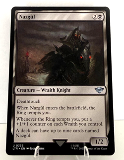 MTG Nazgul LTR-0336 The Lord of the Rings: Tales of Middle-earth TCG - Image 1