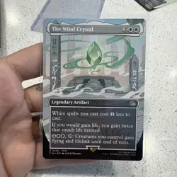 The Wind Crystal Borderless #330 Final Fantasy Magic the Gathering MTG - Image 1