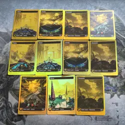 MTG Aetherdrift • First-Place Foil Lands Mix Lot • 11 - Image 1