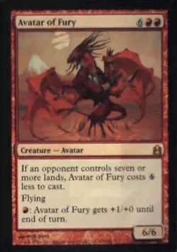 Avatar of Fury - Commander: #110, Magic: The Gathering Nm R154 - Image 1