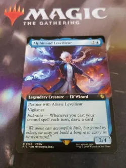 Mtg. Alphinaud Leveilleur. Extended Art. Final Fantasy. Pack Fresh - Image 1
