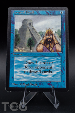 Ancestral Recall: 1993 Magic the Gathering - Limited Edition BetaRegular - Image 1
