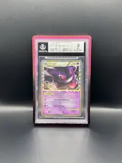 Pokemon Gengar Prime Holo Rare Card Triumphant Series 94/102 HGSS Beckett Mint 9 - Image 1