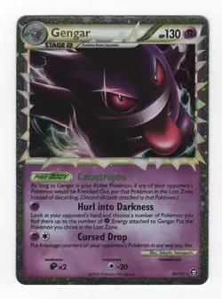 GENGAR PRIME 94/102 Ultra Rare Holo HGSS Triumphant Pokemon Card (303403) - Image 2
