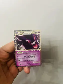 Pokemon Gengar Prime Card 94/102 HGSS Triumphant Holo - Image 1