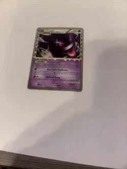 Pokemon Gengar Prime 94/102 Ultra Rare Holo HGSS Triumphant Card Played - Image 3