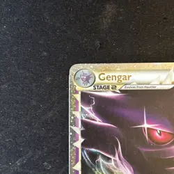 Pokemon Gengar Prime Card 94/102 HGSS Triumphant Holo - Image 3