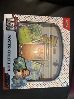 Nintendo Pokemon TCG Scarlet & Violet - 151 Poster Collection Box - 3 Packs 820650853166 - Image 1