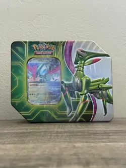 Pokemon TCG: Paradox Destinies Iron Leaves ex Tin New Sealed - Image 1