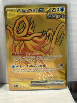 Pokemon TCG Walking Wake EX 178/131 Hyper Rare Holo Prismatic Evolutions NM - Image 1