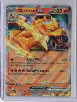Charizard ex 151 Ultra Rare Pokemon TCG 006/165 Scarlet & Violet 151 Promo - Image 1