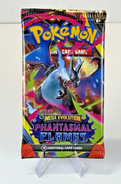 Pokemon Mega Evolution Phantasmal Flames Booster Pack - Single Pack - Image 2