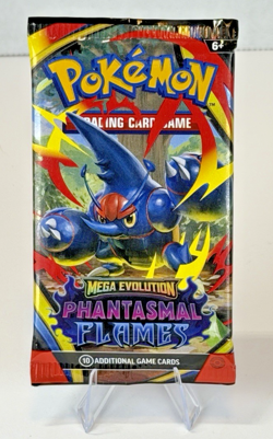 Pokemon Mega Evolution Phantasmal Flames Booster Pack - Single Pack - Image 3