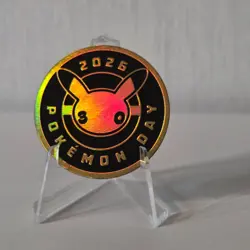 Pikachu 051 /162 Stamped 2026 Pokemon Day 30 Promo TCG With Coin AND SWIRL - Image 3
