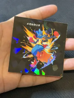 Pokemon Center Mega Lucario Limited Mega Evolution Sticker Japanese Nintendo - Image 5