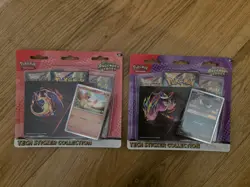 Pokemon TCG Ascended Heroes Tech Sticker Gastly And Charmander Two Pack Bundle - Image 1