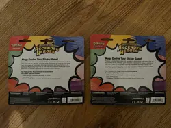 Pokemon TCG Ascended Heroes Tech Sticker Gastly And Charmander Two Pack Bundle - Image 2