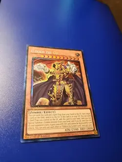 YUGIOH TCG ELDLICH THE GOLDEN LORD RA01-EN019 Collector's Rare (PCR) 1ST Ed - Image 1